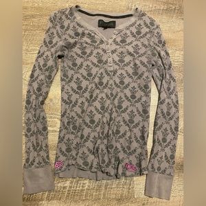 Vintage y2k FOX girls long sleeve